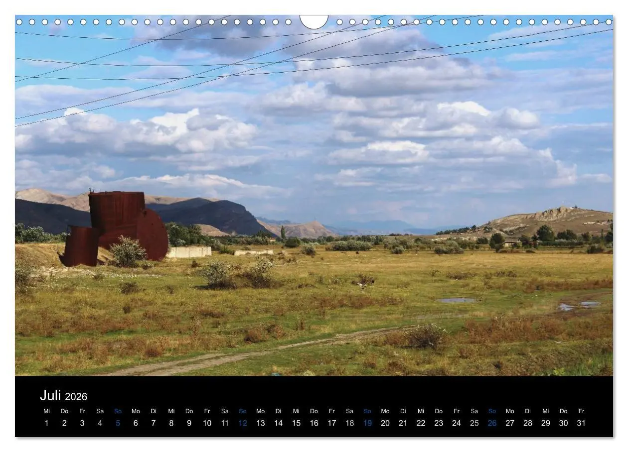 Bild: 9783457910122 | Georgien (Wandkalender 2026 DIN A3 quer), CALVENDO Monatskalender