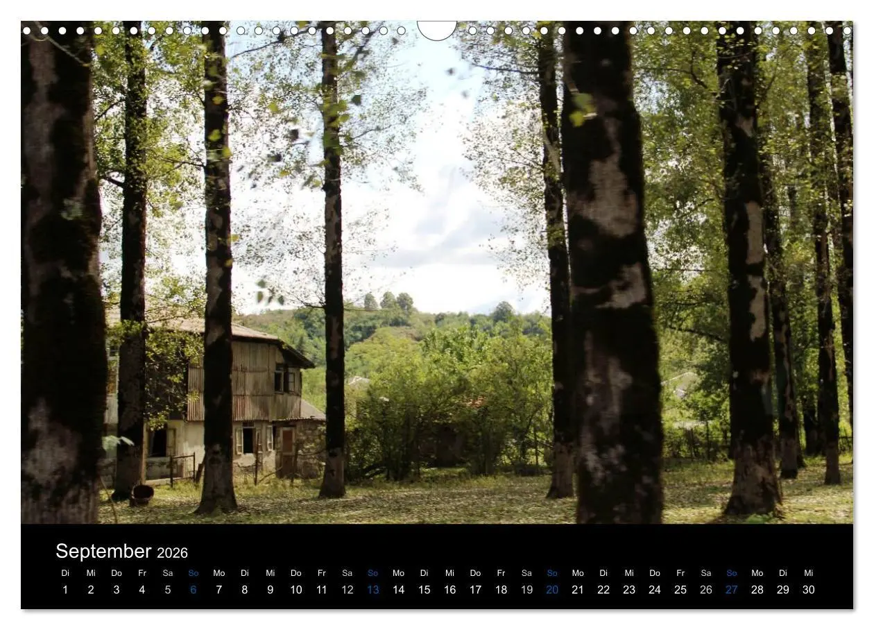 Bild: 9783457910122 | Georgien (Wandkalender 2026 DIN A3 quer), CALVENDO Monatskalender