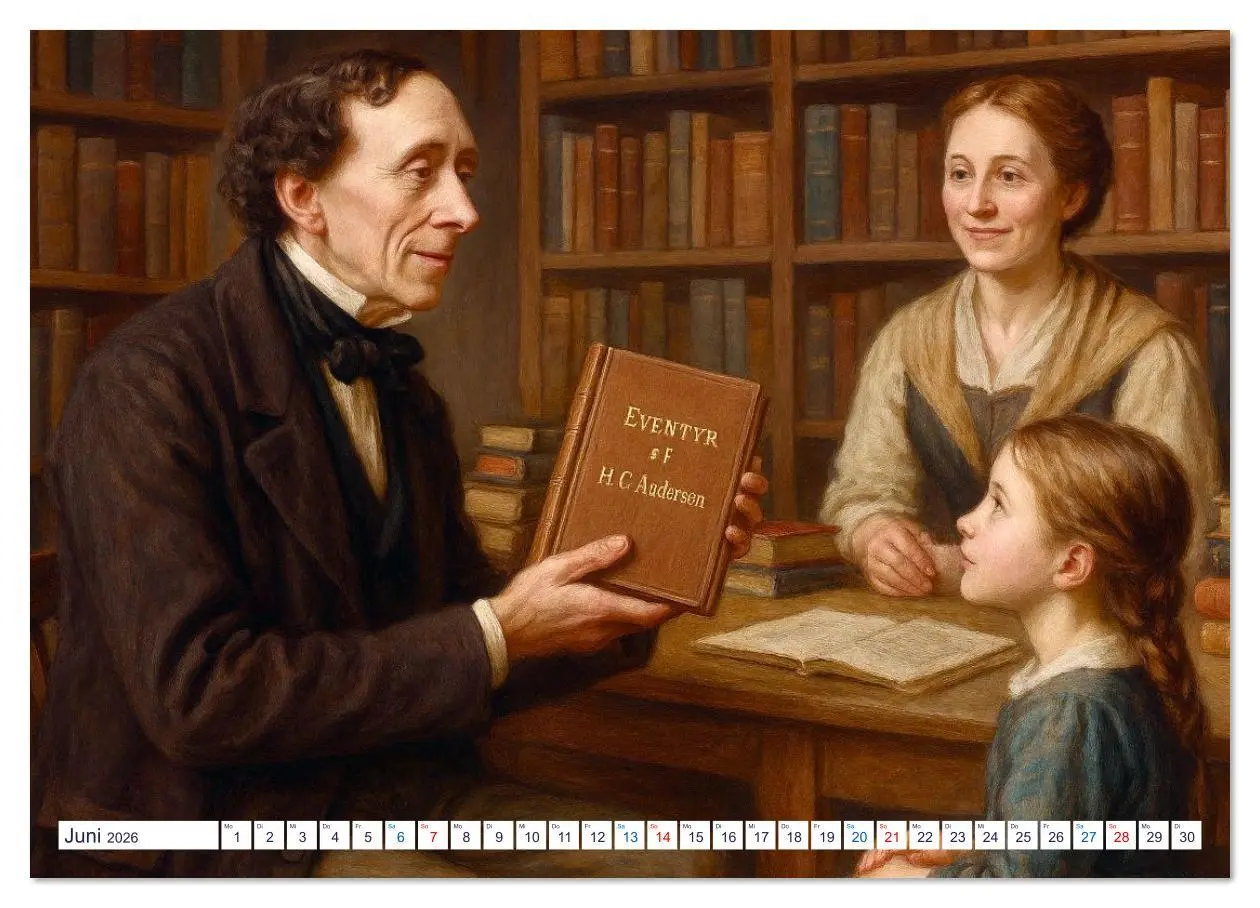 Bild: 9783516620122 | Hans Christian Andersen. Sein Leben, seine Werke (Wandkalender 2026...