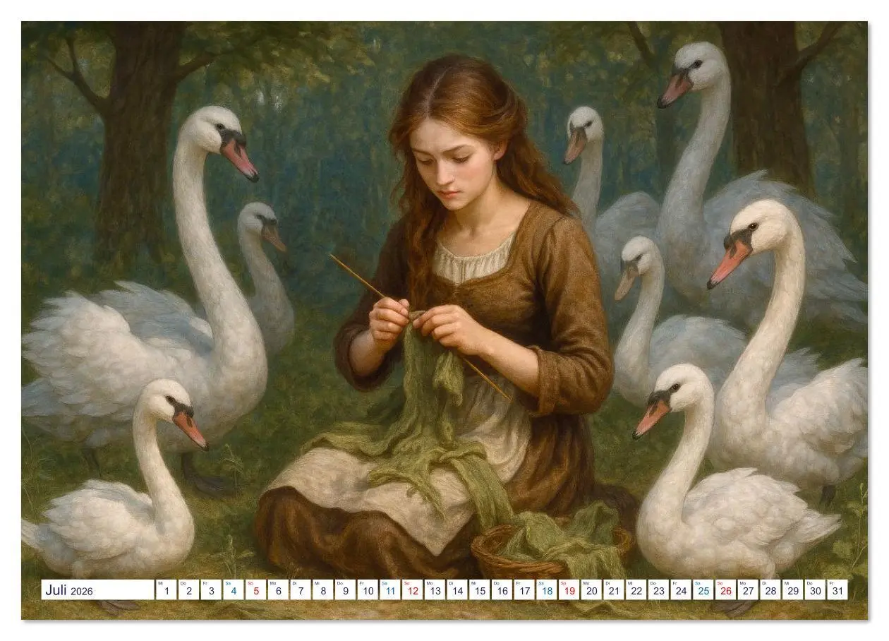 Bild: 9783516620122 | Hans Christian Andersen. Sein Leben, seine Werke (Wandkalender 2026...