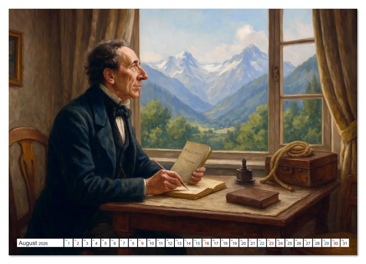 Bild: 9783516620122 | Hans Christian Andersen. Sein Leben, seine Werke (Wandkalender 2026...