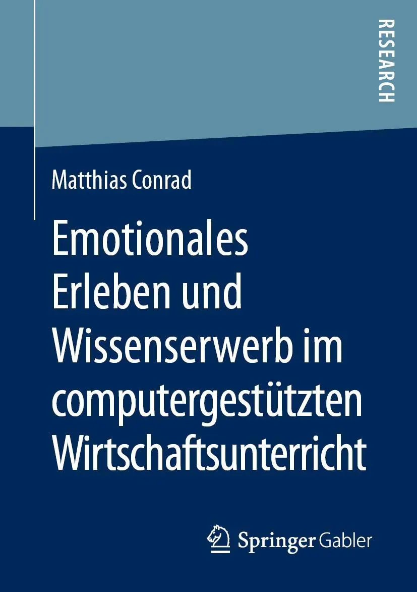 Cover: 9783658290122 | Emotionales Erleben und Wissenserwerb im computergestützten...