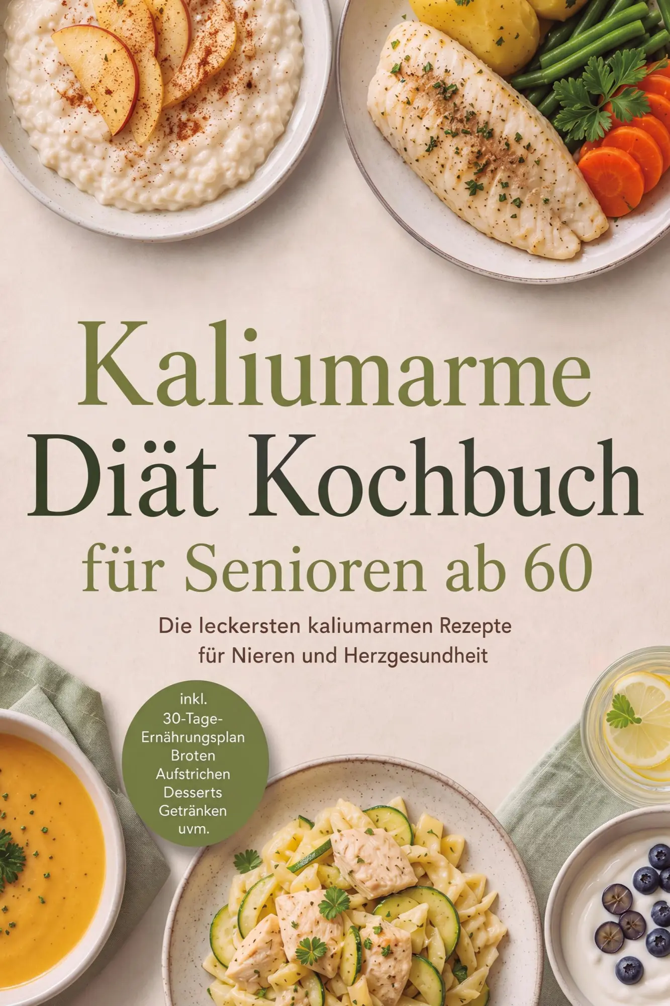 Cover: 9783694380122 | Kaliumarme Diät Kochbuch für Senioren ab 60: Die leckersten...