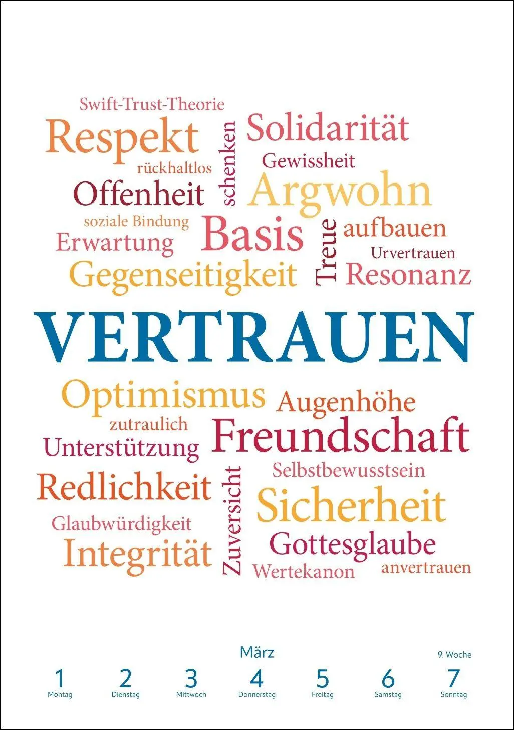 Bild: 9783840040122 | Was uns bewegt Wochen-Kulturkalender 2027 - Mit Worten auf...