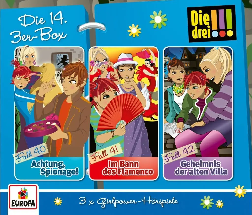 Cover: 190758600222 | Die drei !!! 3er Box 14 - Folgen 40-42 | Die drei !!! | Audio-CD
