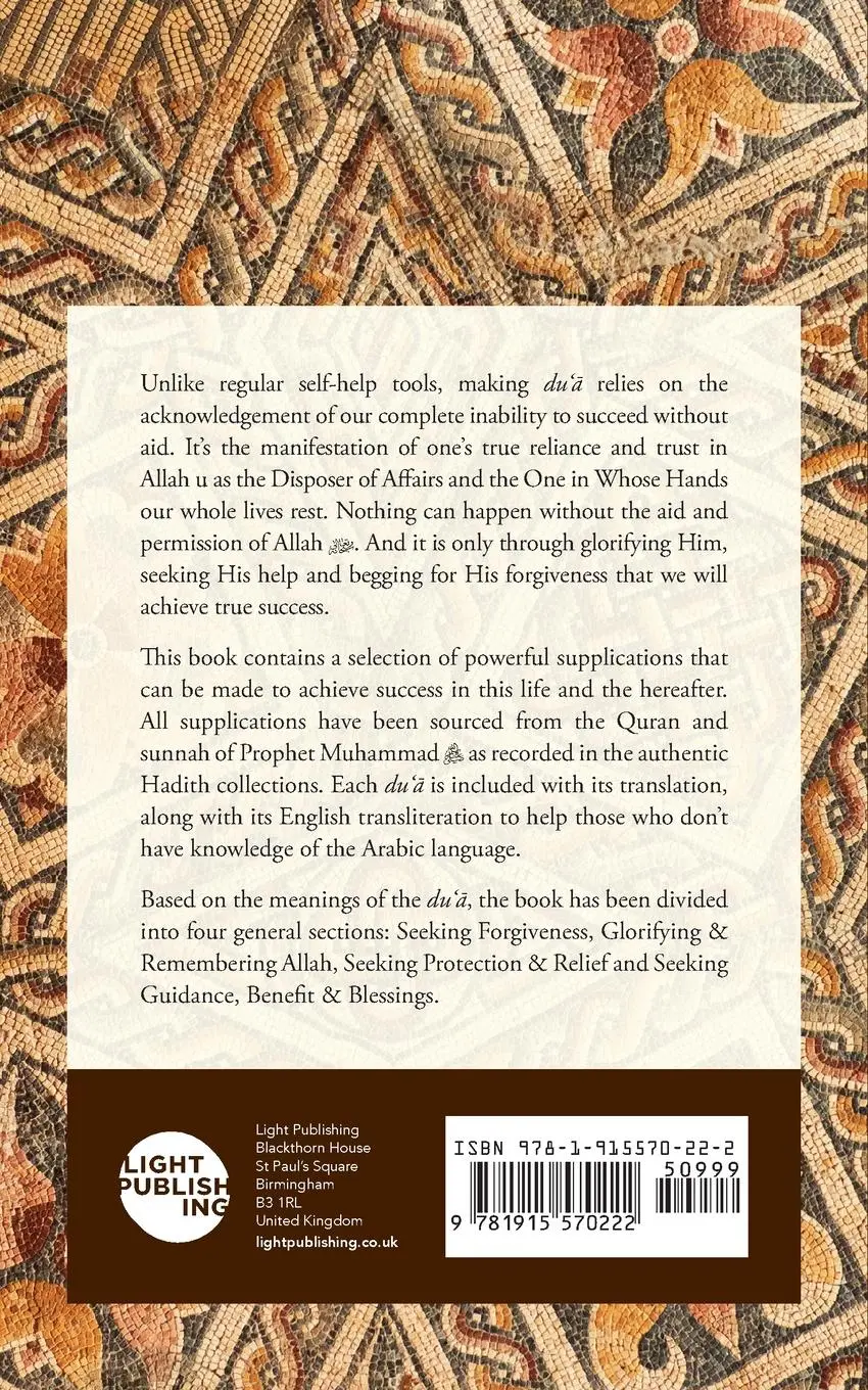 Rückseite: 9781915570222 | The Key to Success | 100 Powerful Du'¿ from the Quran &amp; Sunnah | Buch
