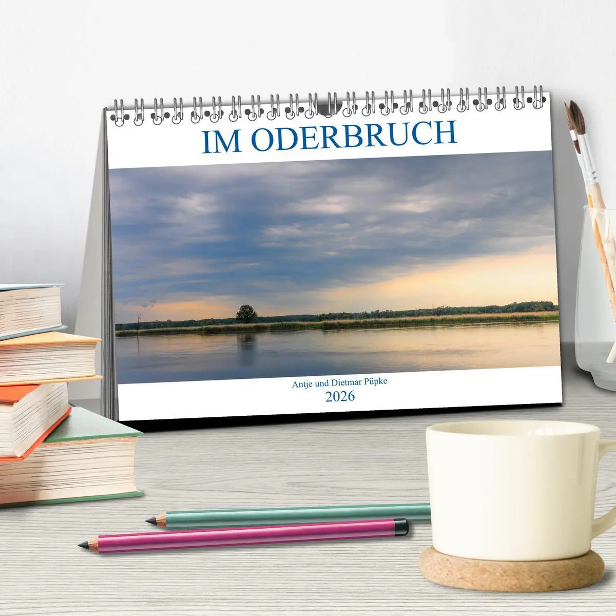 Bild: 9783457690222 | Im Oderbruch (Tischkalender 2026 DIN A5 quer), CALVENDO Monatskalender