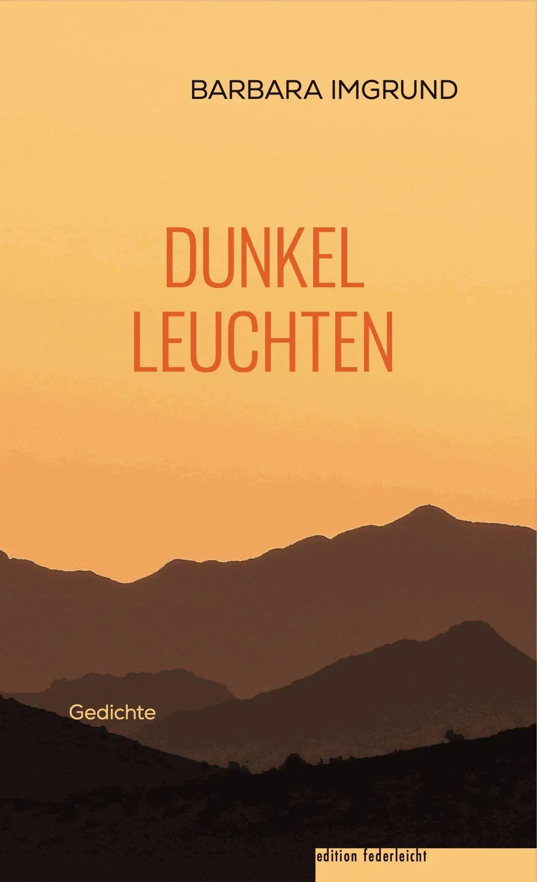 Cover: 9783689350222 | Dunkelleuchten | Gedichte | Barbara Imgrund | Taschenbuch | 176 S.