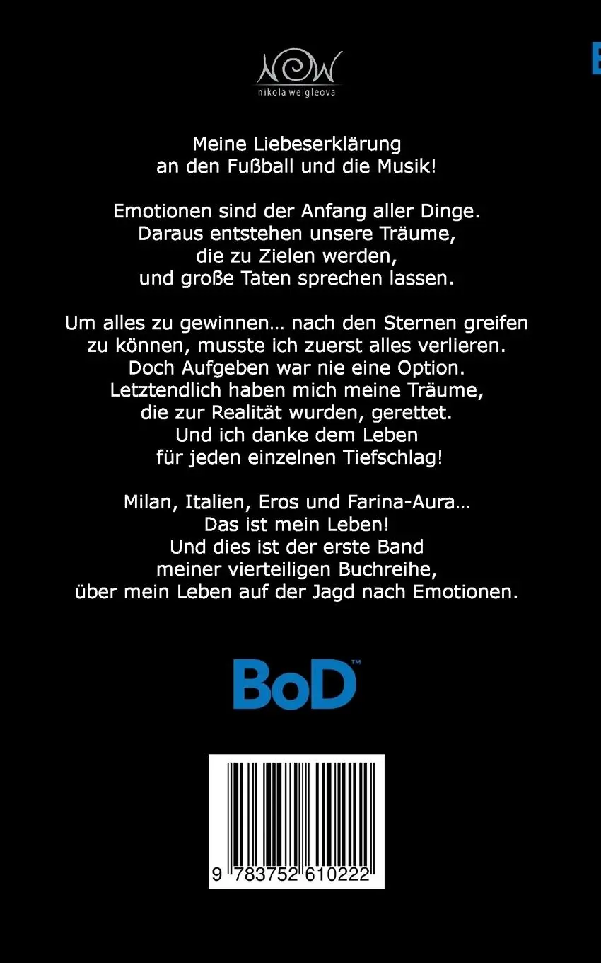 Rückseite: 9783752610222 | Cuore azzurro | Deutsch | Michelangelo Difranco | Taschenbuch | 224 S.