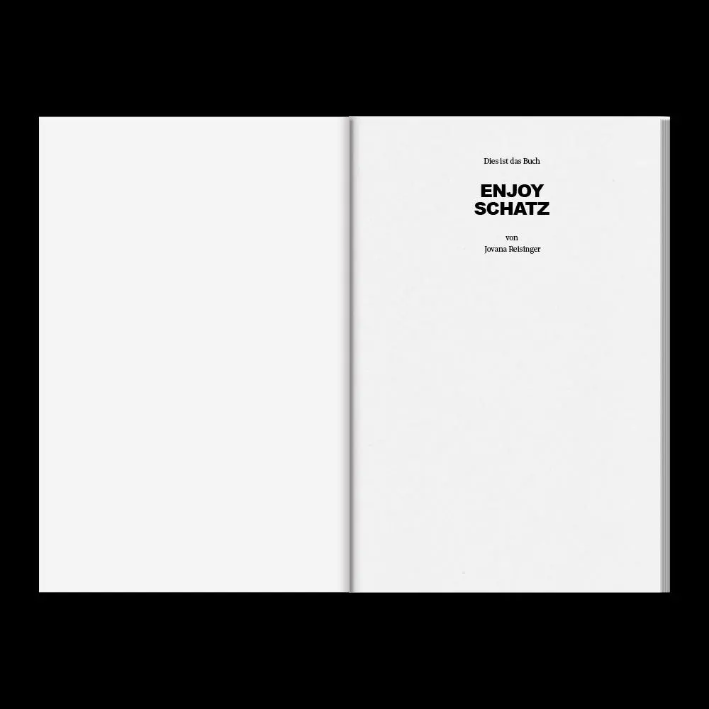 Bild: 9783982460222 | ENJOY SCHATZ | Jovana Reisinger | Taschenbuch | 160 S. | Deutsch