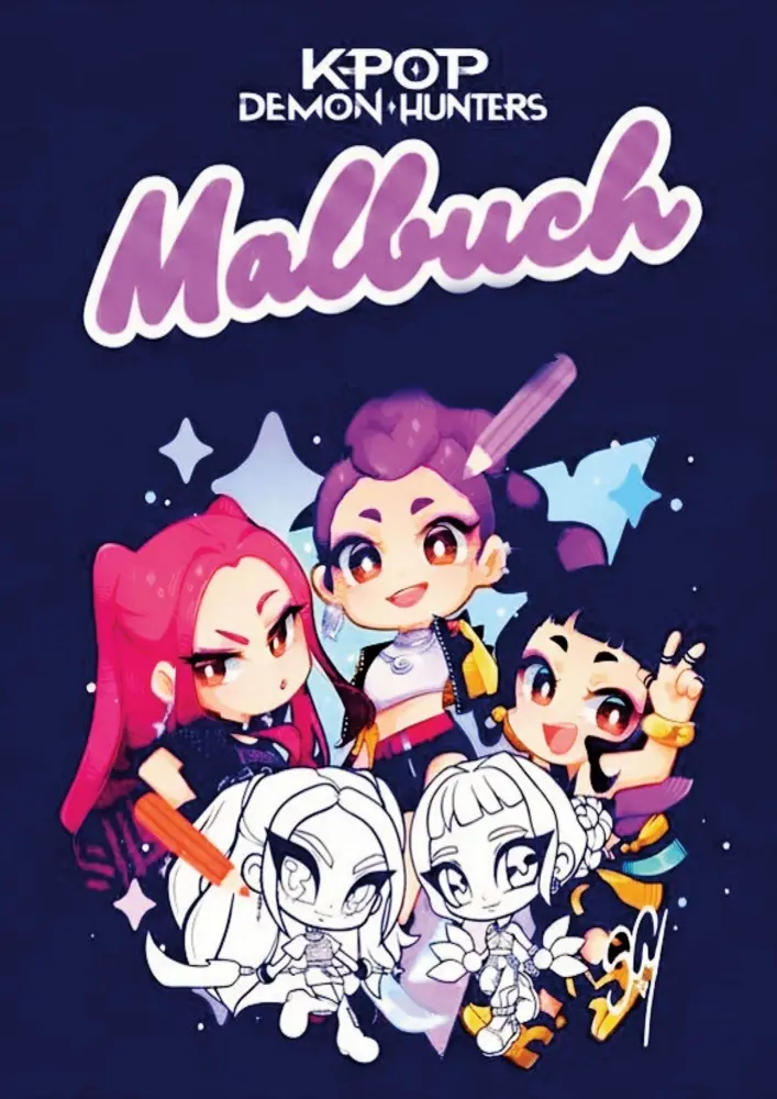 Cover: 9789403910222 | Kpop Demon Hunters Malbuch | BACHELET CATHERINE | Taschenbuch | 112 S.