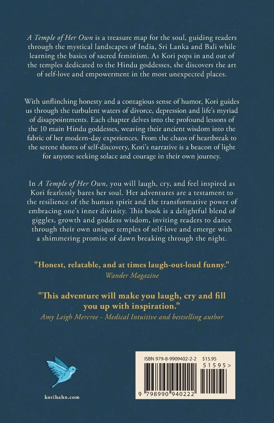 Rückseite: 9798990940222 | A Temple of Her Own | Kori Hahn | Taschenbuch | Englisch | 2024