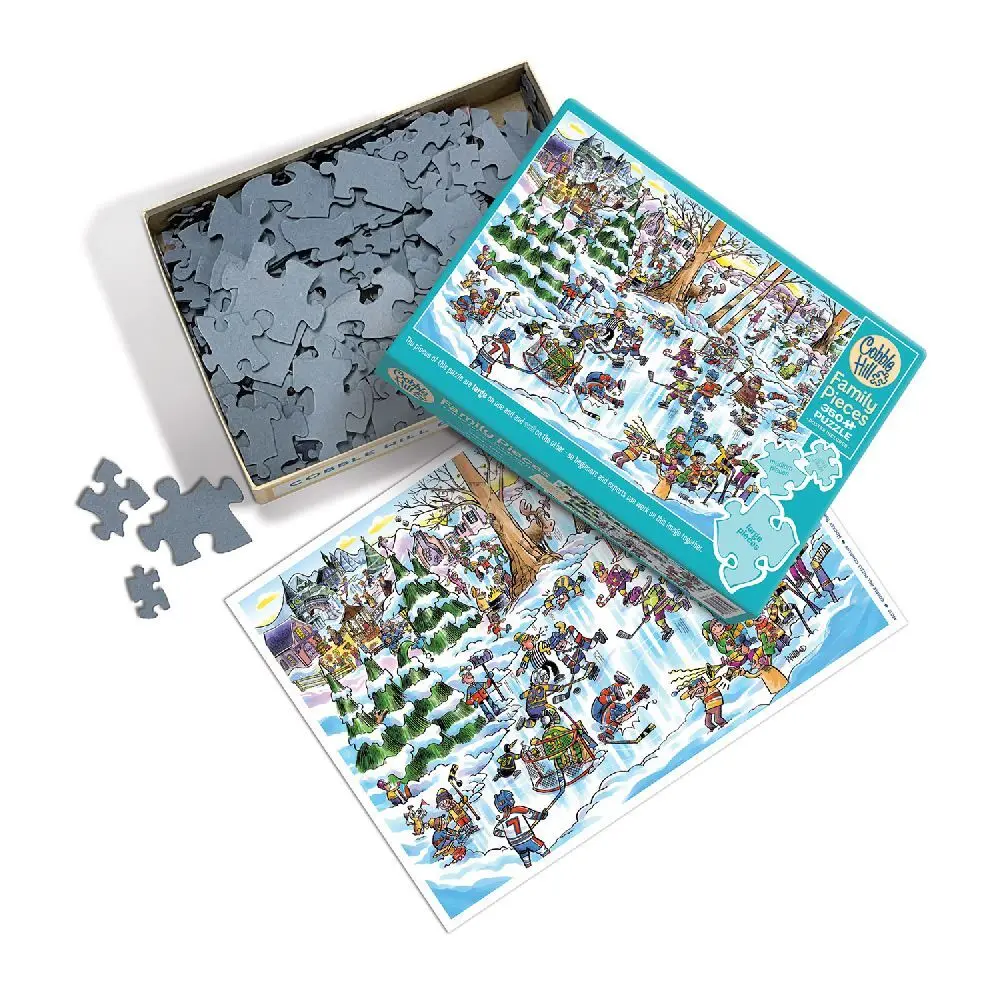 Bild: 625012470322 | Cobble Hill Verrücktes Eishockey 350 Teile | Spiel | In Spielebox