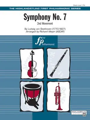 Cover: 9781470650322 | Symphony No. 7 | 2nd Movement | Ludwig van Beethoven | Taschenbuch
