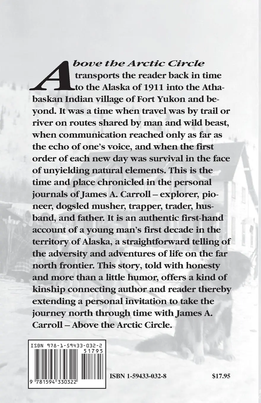 Rückseite: 9781594330322 | Above the Arctic Circle | James A. Carroll | Taschenbuch | Englisch