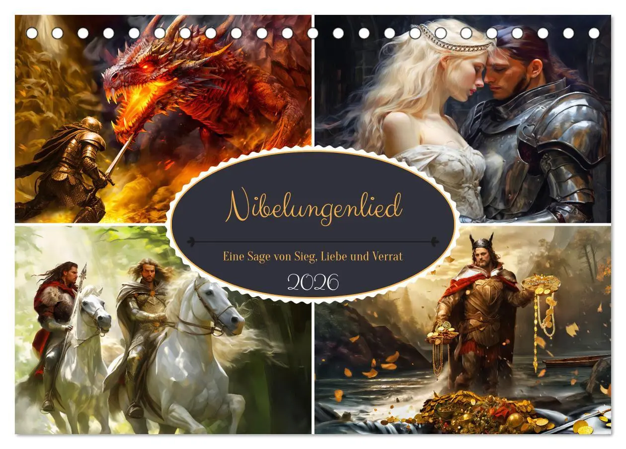 Cover: 9783457510322 | Nibelungenlied - Eine Sage von Sieg, Liebe und Verrat...
