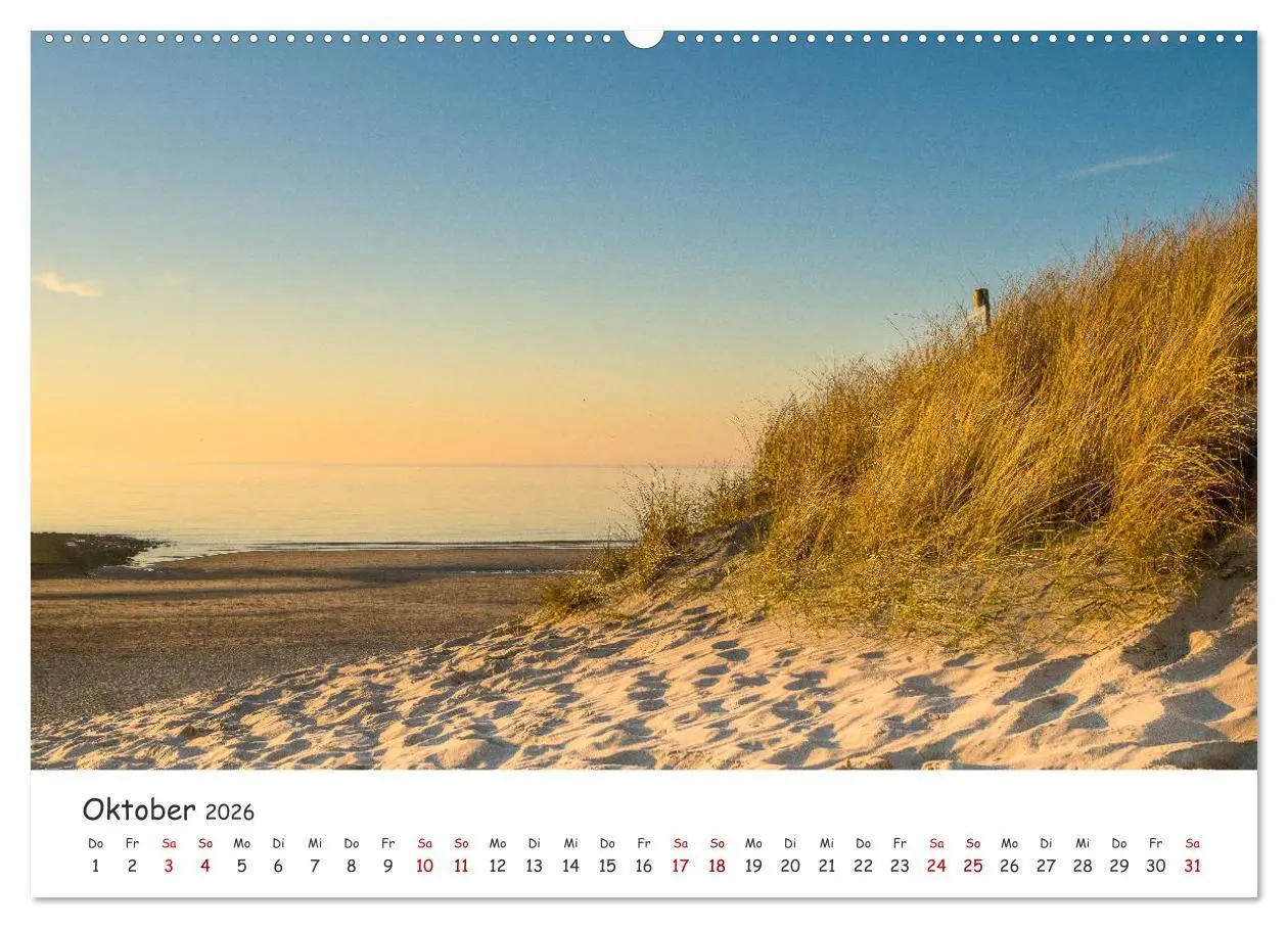 Bild: 9783457750322 | Dünen und Meer Nordseemomente (Wandkalender 2026 DIN A2 quer),...