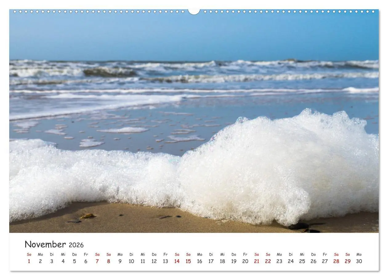 Bild: 9783457750322 | Dünen und Meer Nordseemomente (Wandkalender 2026 DIN A2 quer),...