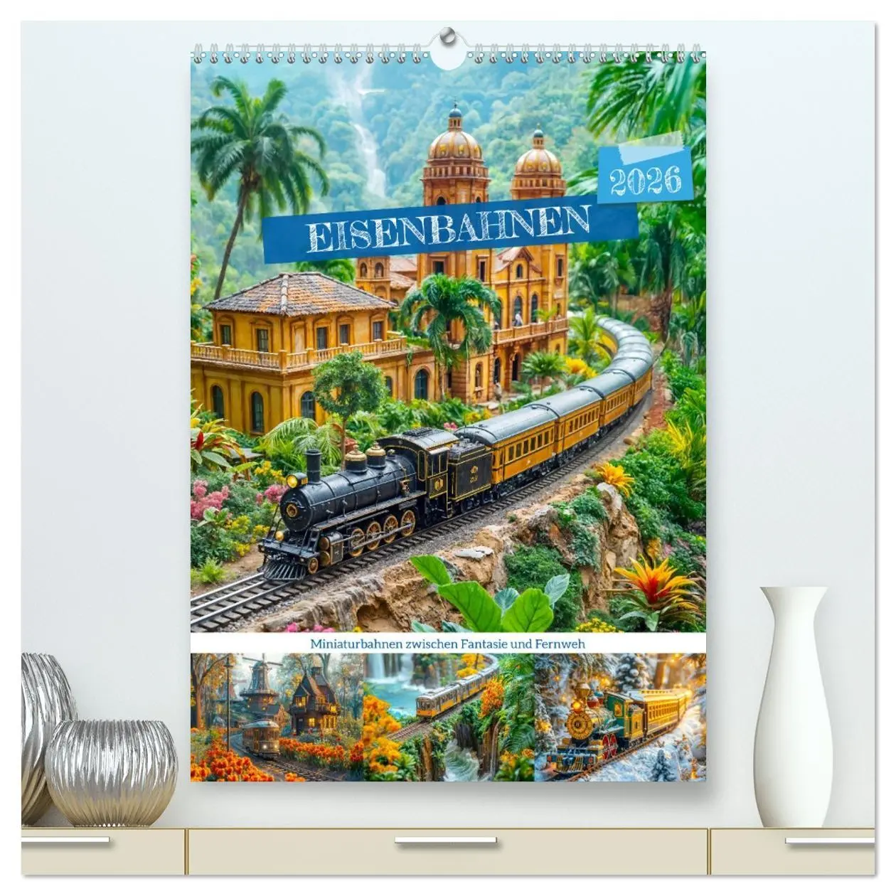 Cover: 9783457990322 | Eisenbahnen - Miniaturbahnen zwischen Fantasie und Fernweh...