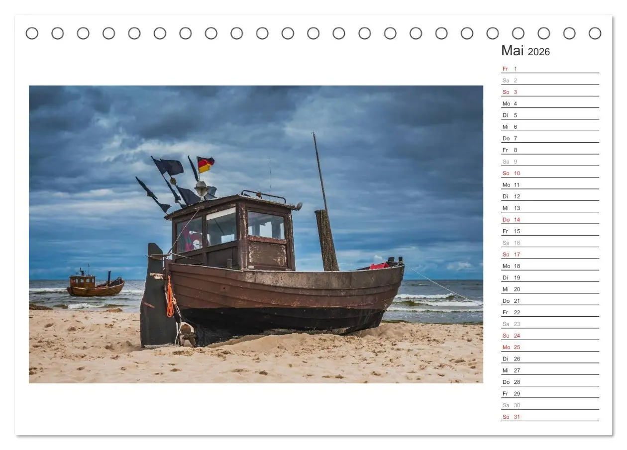 Bild: 9783516220322 | Zeit für Erholung - Insel Usedom / Geburtstagskalender...