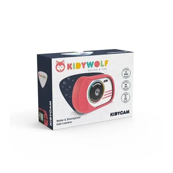 Bild: 5407009180422 | KIDYWOLF Foto- und Videokamera rosa | Kamera | 418042 | 2024