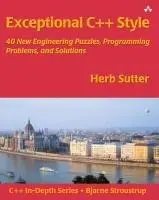 Cover: 9780201760422 | Exceptional C++ Style: 40 New Engineering Puzzles, Programming...