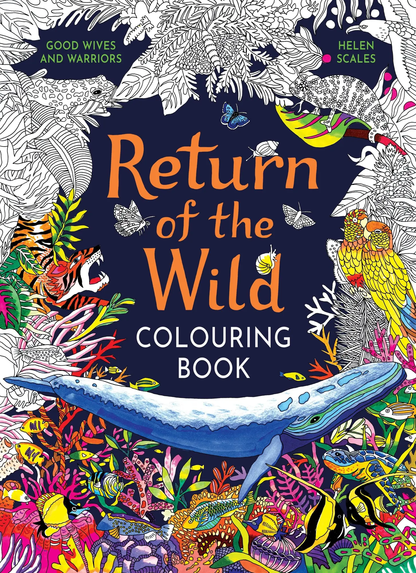 Cover: 9781510230422 | RETURN OF THE WILD COLOURING BOOK | HELEN SCALES | Taschenbuch | 2024