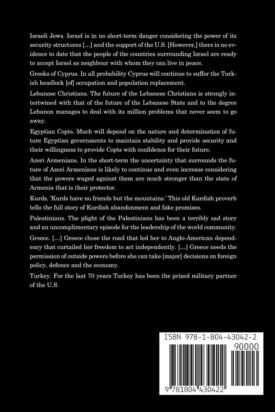 Rückseite: 9781804430422 | The Middle East in Turmoil | Foreign Interference &amp; Poor Leadership