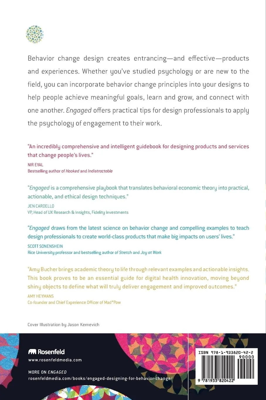 Rückseite: 9781933820422 | Engaged | Designing for Behavior Change | Amy Bucher | Taschenbuch