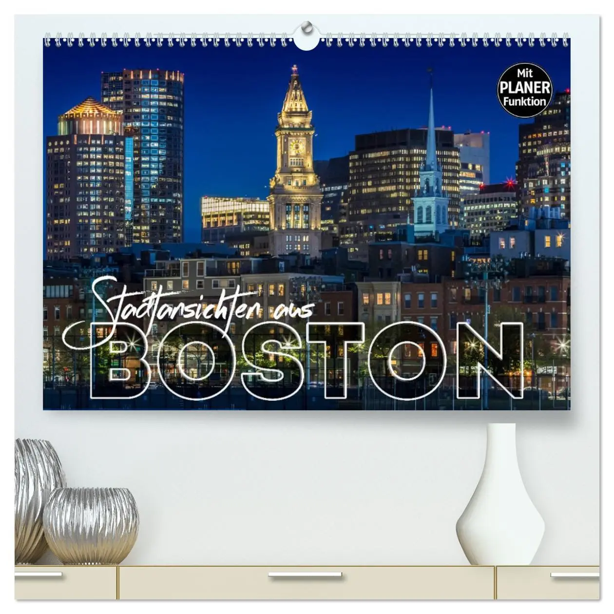 Cover: 9783457740422 | Stadtansichten aus Boston (hochwertiger Premium Wandkalender 2026...