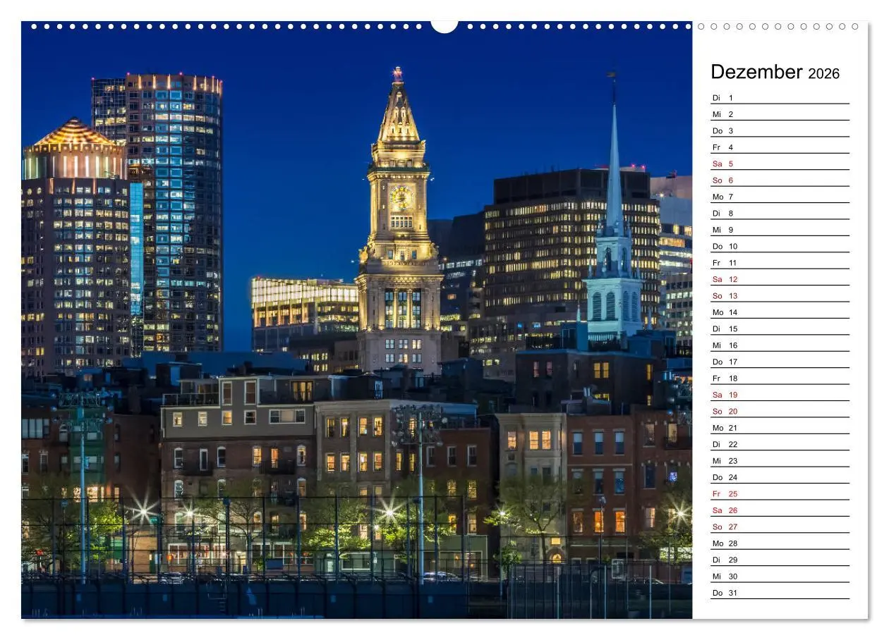 Bild: 9783457740422 | Stadtansichten aus Boston (hochwertiger Premium Wandkalender 2026...