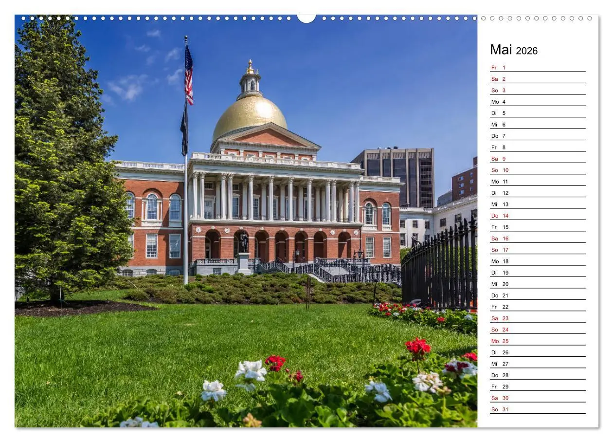 Bild: 9783457740422 | Stadtansichten aus Boston (hochwertiger Premium Wandkalender 2026...