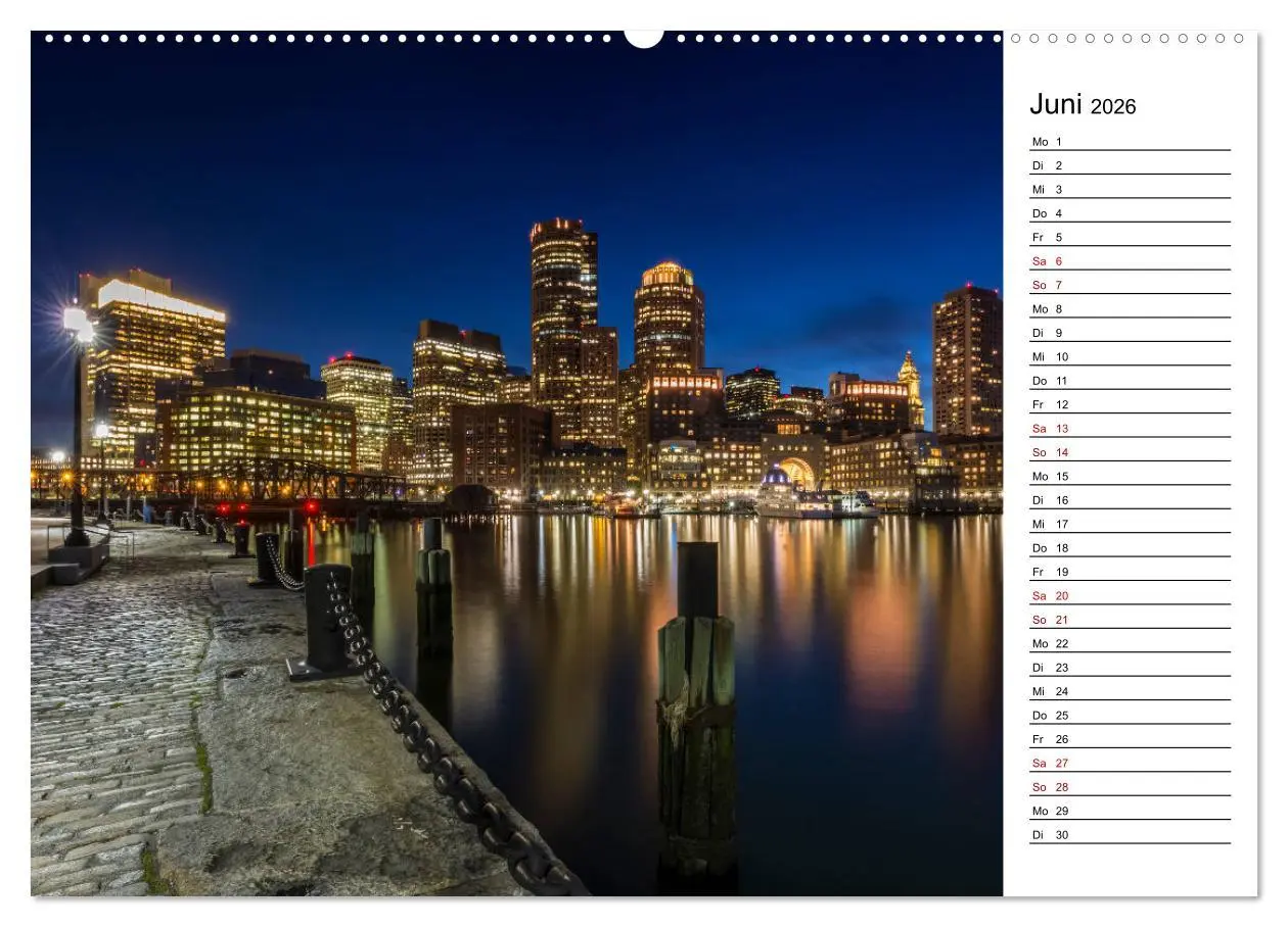 Bild: 9783457740422 | Stadtansichten aus Boston (hochwertiger Premium Wandkalender 2026...