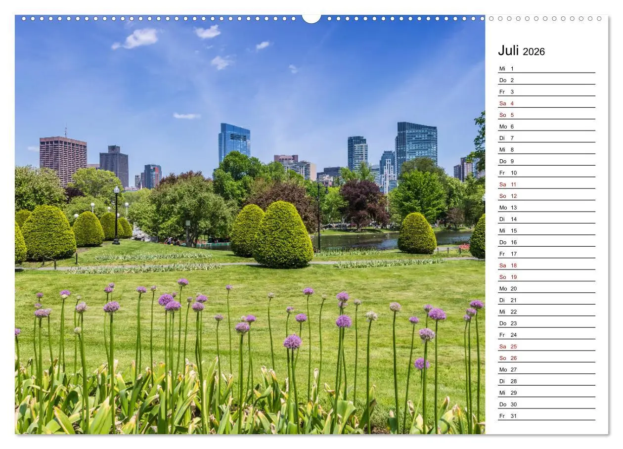 Bild: 9783457740422 | Stadtansichten aus Boston (hochwertiger Premium Wandkalender 2026...