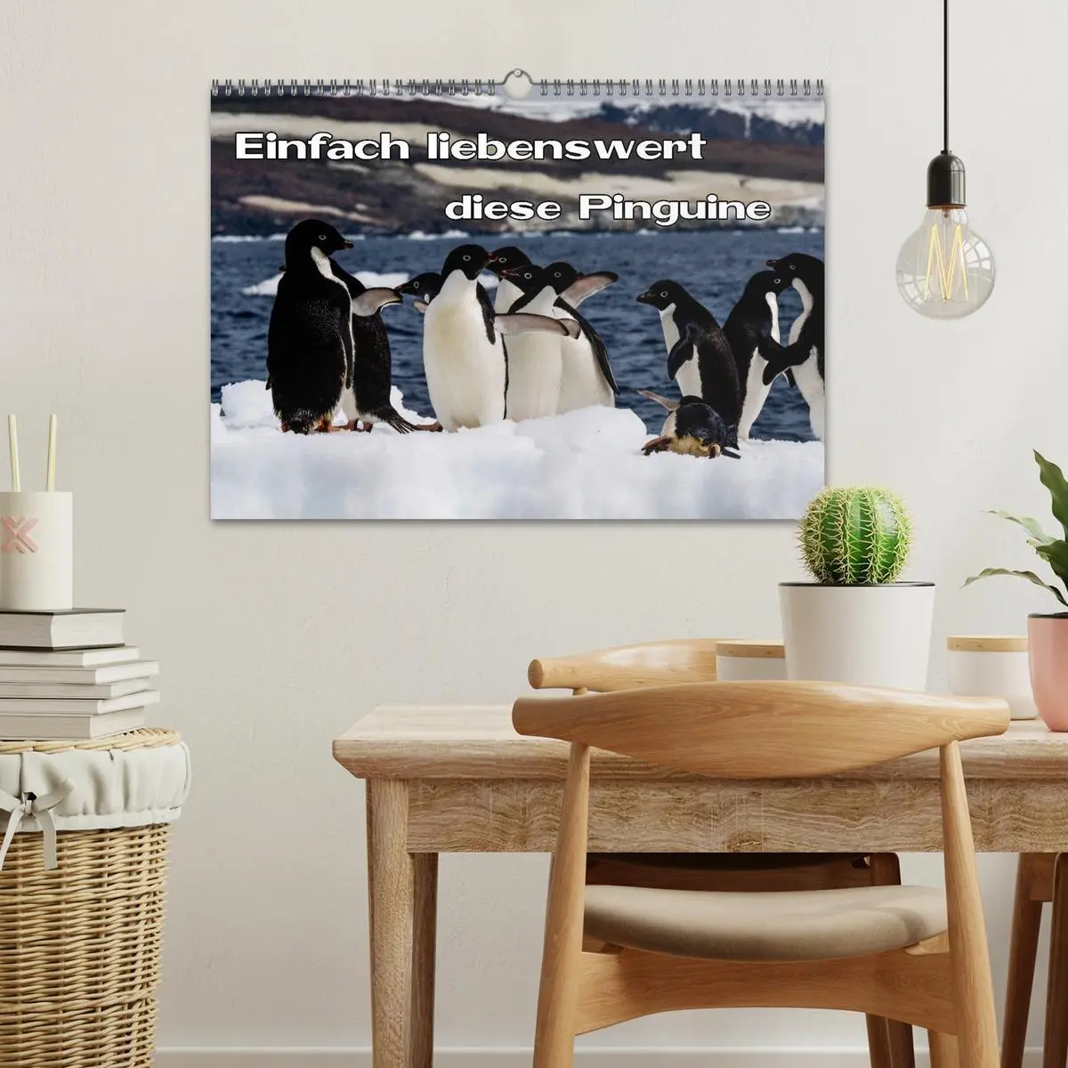 Bild: 9783457810422 | Einfach liebenswert diese Pinguine (Wandkalender 2026 DIN A3 quer),...