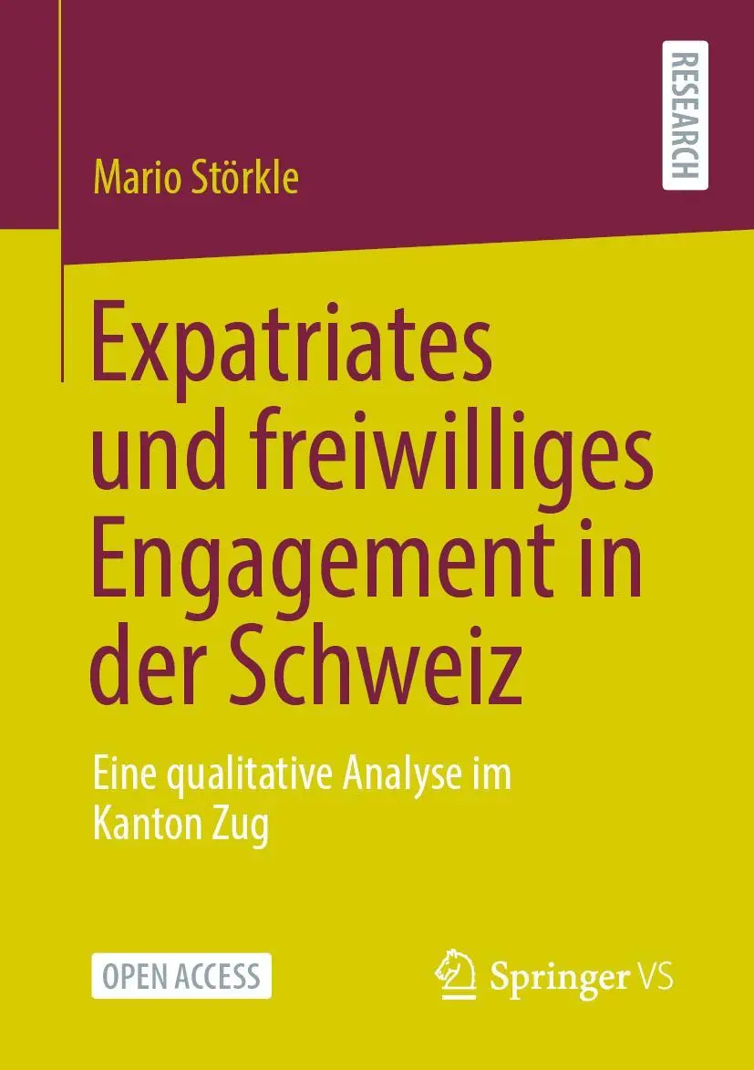 Cover: 9783658330422 | Expatriates und freiwilliges Engagement in der Schweiz | Mario Störkle