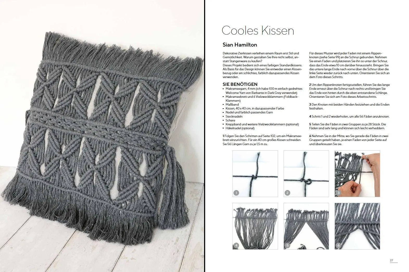 Bild: 9783702020422 | Modernes Makramee | Schöne Knüpf-Ideen für zuhause | Wilson (u. a.)