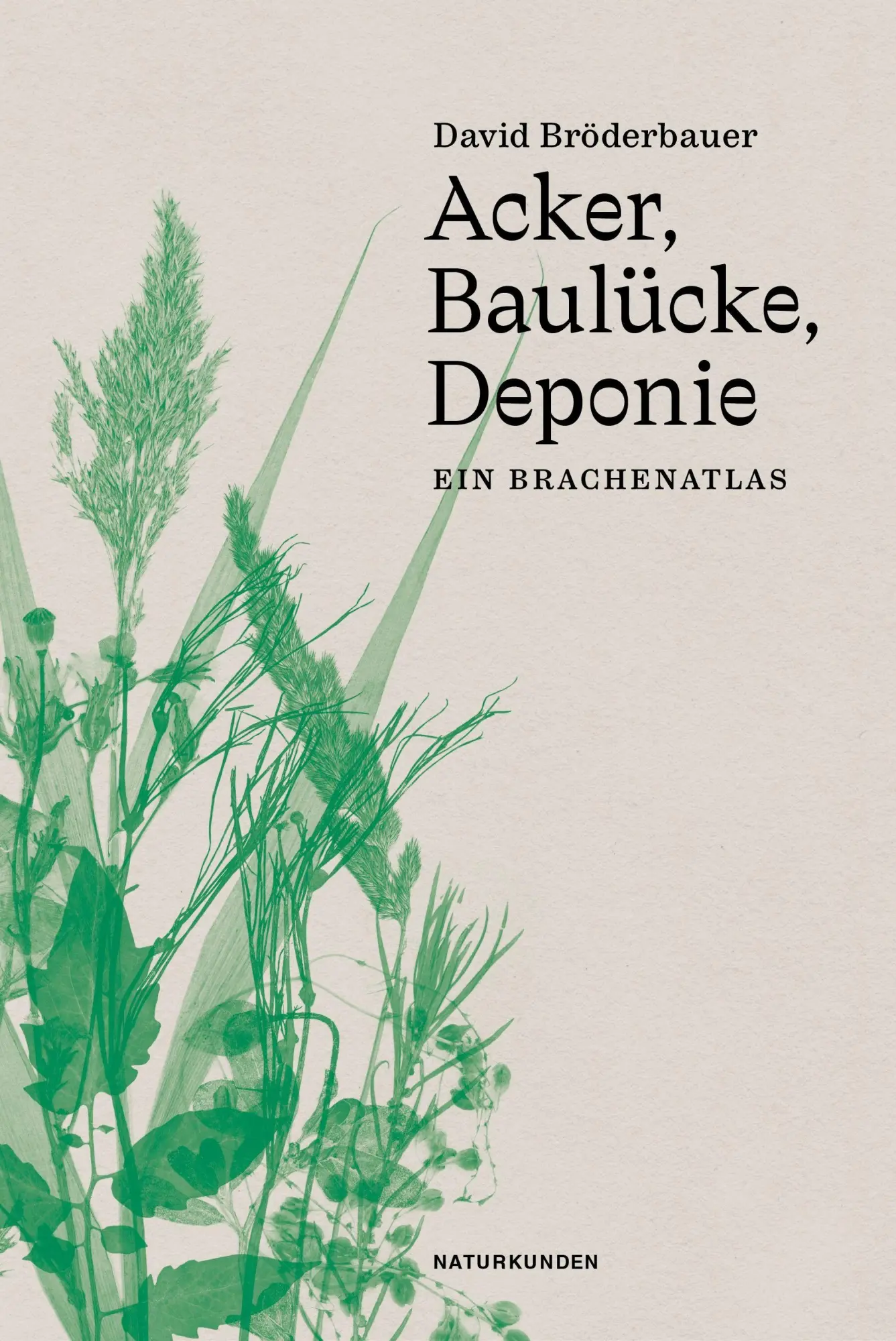 Cover: 9783751840422 | Acker, Baulücke, Deponie | Ein Brachenatlas | David Bröderbauer | Buch