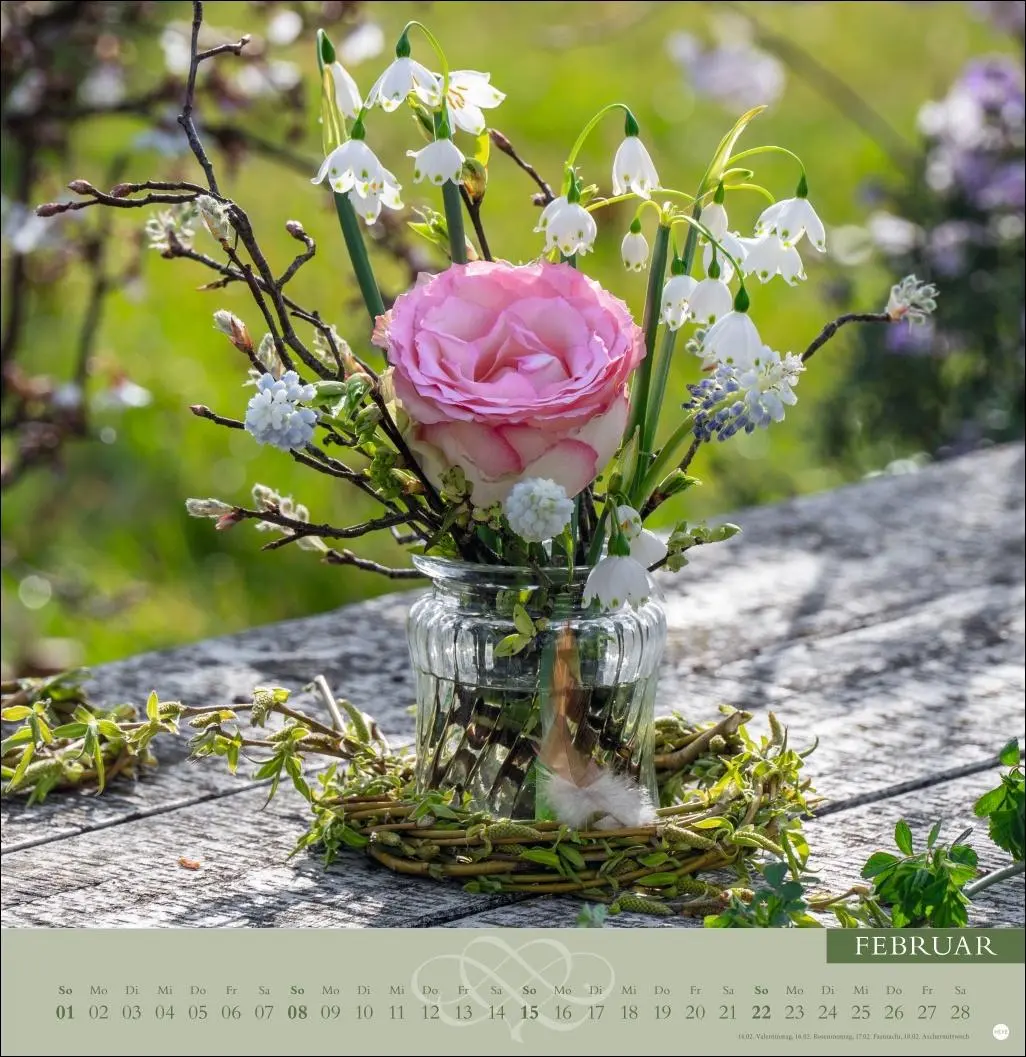Bild: 9783756410422 | Rosenduftkalender 2026 | Heye | Kalender | Spiralbindung | 15 S.