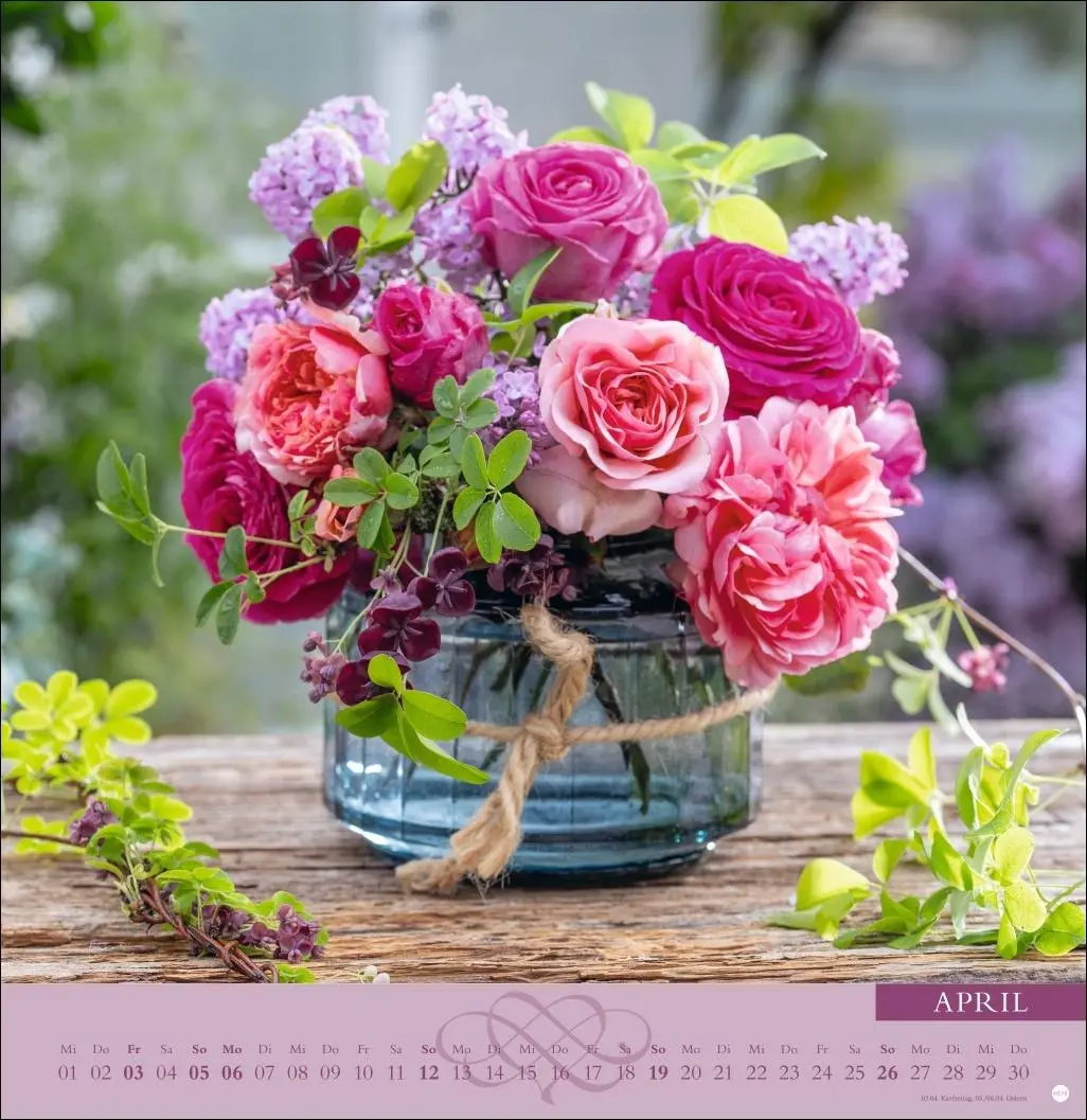 Bild: 9783756410422 | Rosenduftkalender 2026 | Heye | Kalender | Spiralbindung | 15 S.