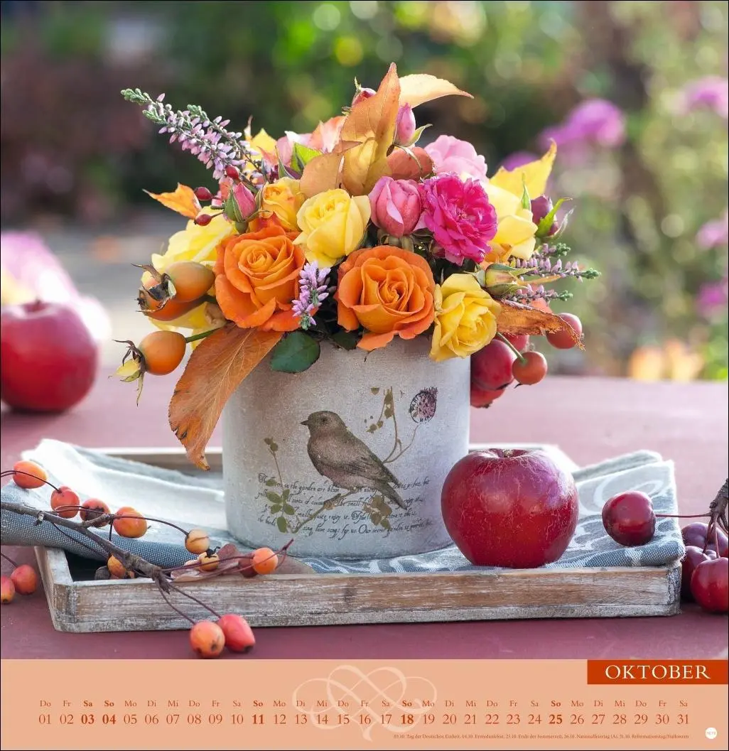 Bild: 9783756410422 | Rosenduftkalender 2026 | Heye | Kalender | Spiralbindung | 15 S.