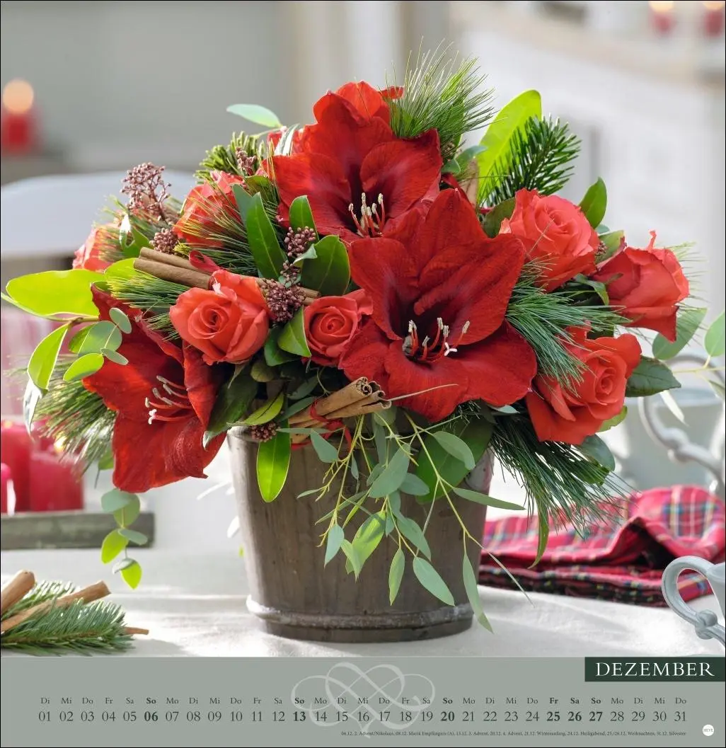 Bild: 9783756410422 | Rosenduftkalender 2026 | Heye | Kalender | Spiralbindung | 15 S.