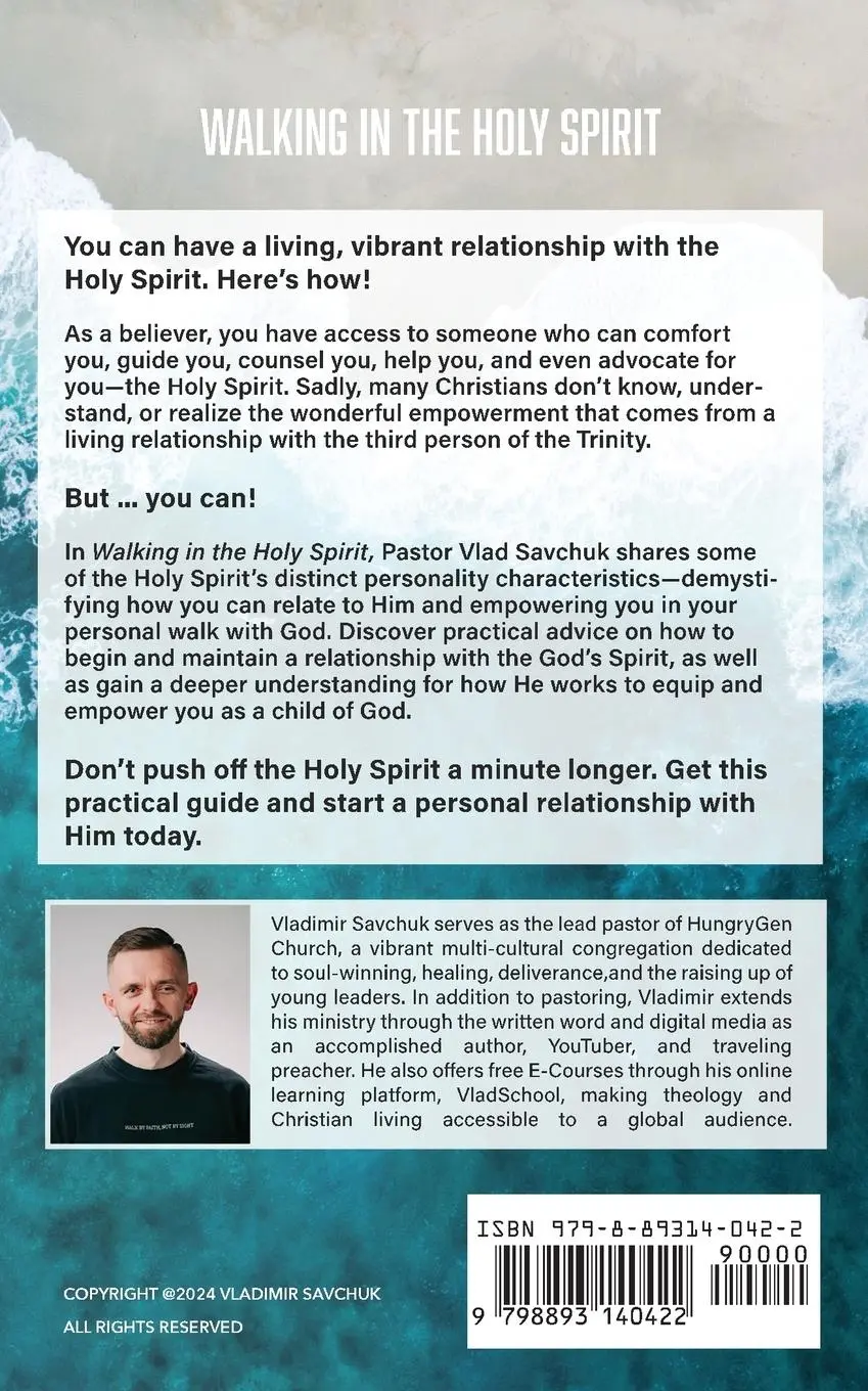 Rückseite: 9798893140422 | Walking in the Holy Spirit | Vladimir Savchuk | Taschenbuch | Englisch