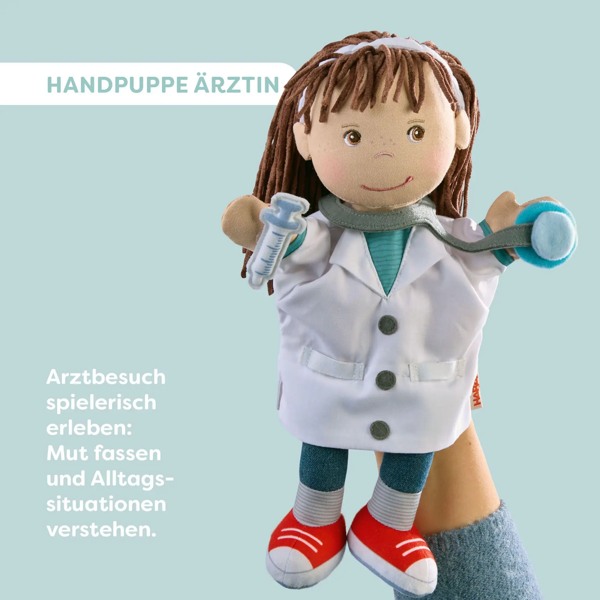 Bild: 4010168290522 | Handpuppe Ärztin | Mirka Schröder | Deutsch | 2026 | EAN 4010168290522