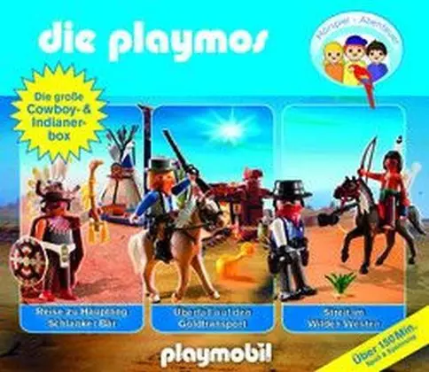 Cover: 4260229660522 | Die Groáe Cowboy Und Indianer-Box | Die Playmos | Audio-CD | 150 Min.