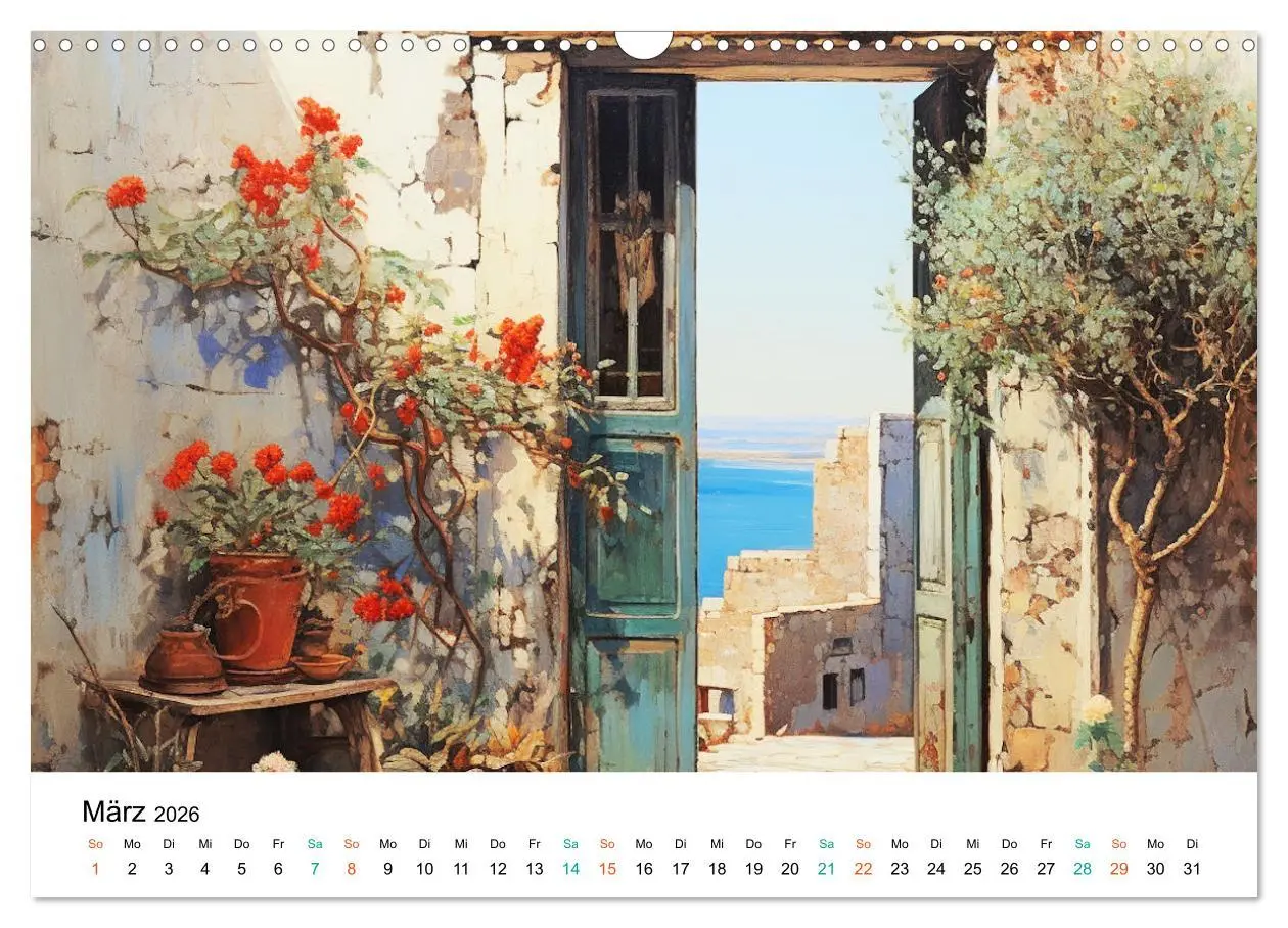 Bild: 9783457420522 | Szenen aus dem Antiken Griechenland (Wandkalender 2026 DIN A3...