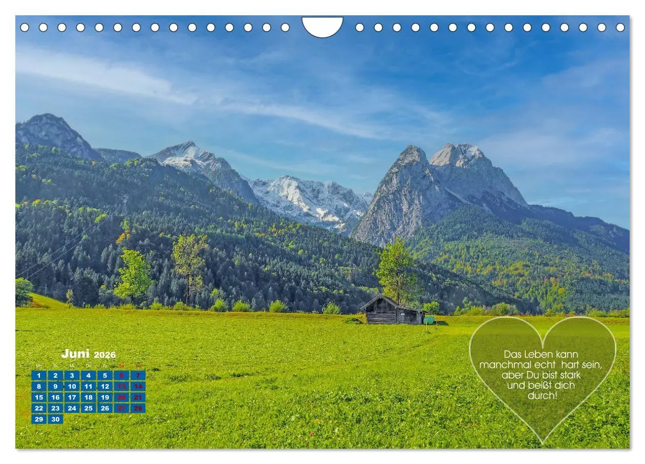 Bild: 9783457590522 | Berge und Seen, mit Zitaten - nur für Dich by VogtArt (Wandkalender...