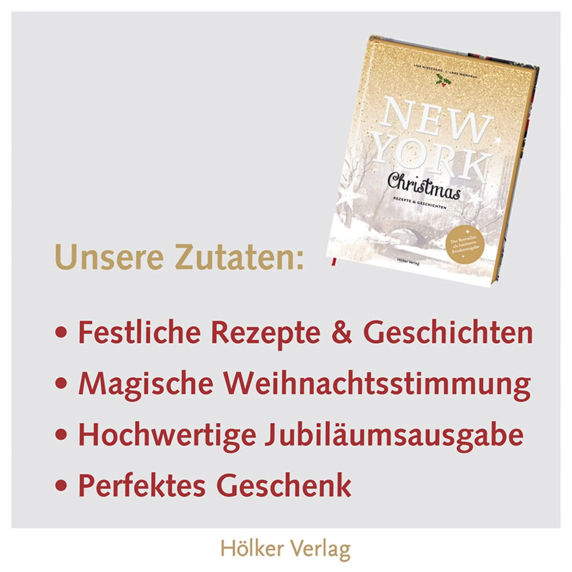Bild: 9783756710522 | New York Christmas (Jubiläumsausgabe) | Rezepte und Geschichten | Buch