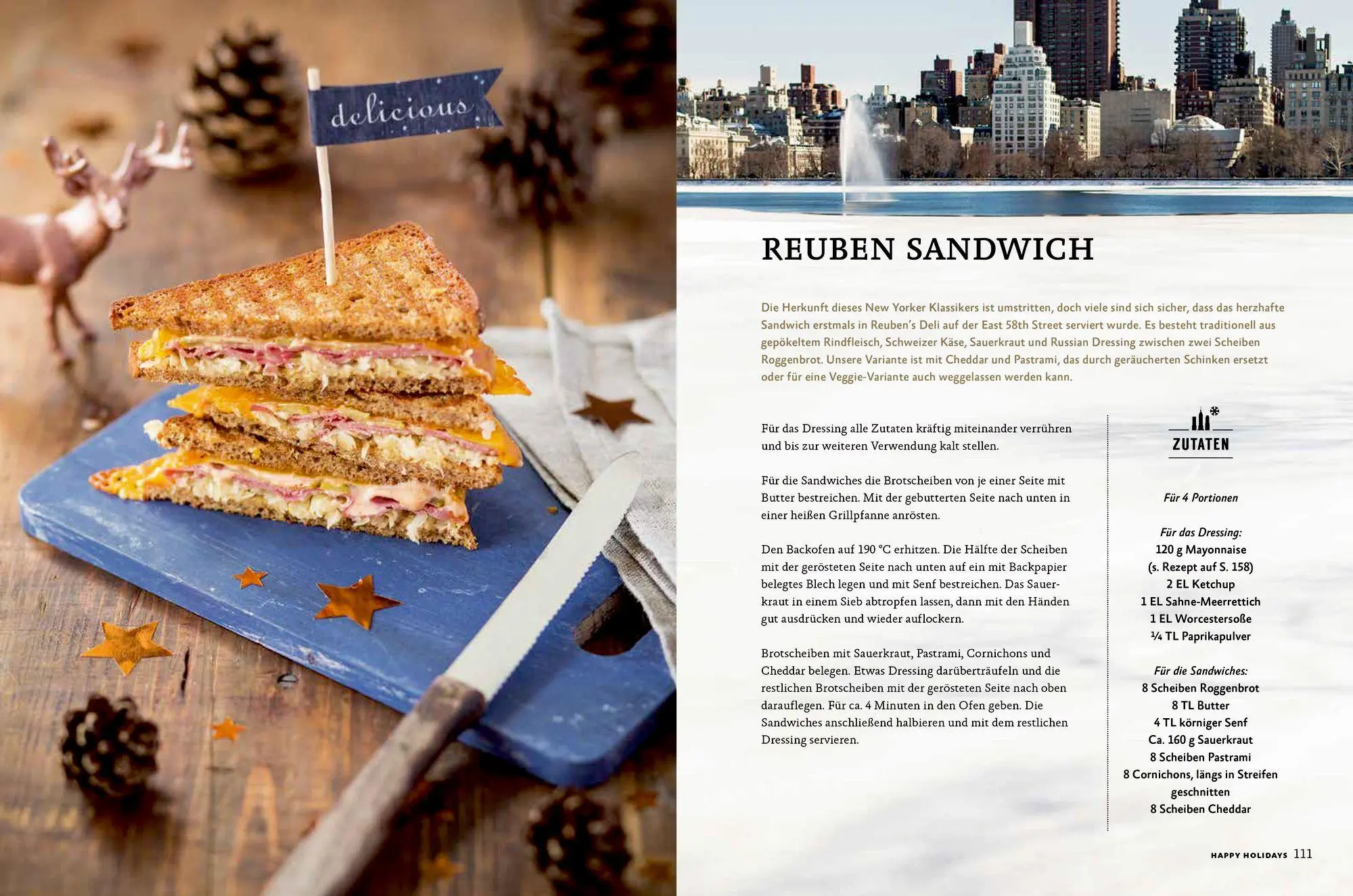 Bild: 9783756710522 | New York Christmas (Jubiläumsausgabe) | Rezepte und Geschichten | Buch