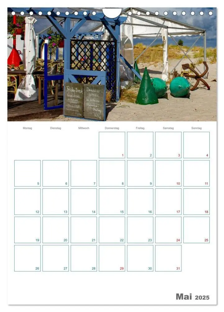 Bild: 9783383780622 | Ostseebad Prerow - Darßer Momente - Terminplaner (Wandkalender 2025...